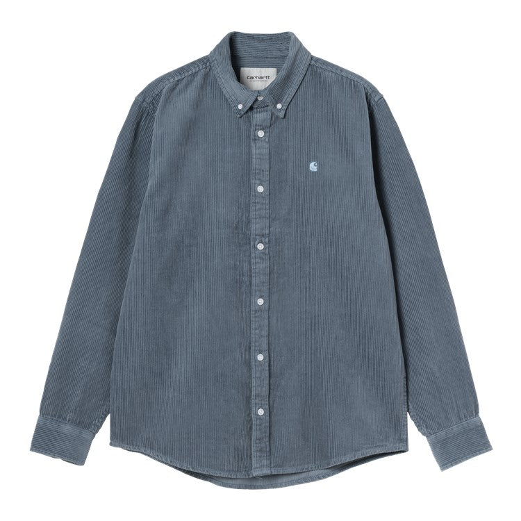 Carhartt WIP Madison Cord Shirt - Angelite Angelite