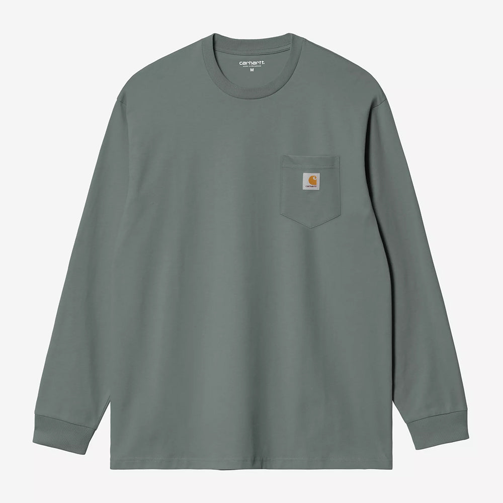 Carhartt WIP LS Pocket T-Shirt - Velvet Green