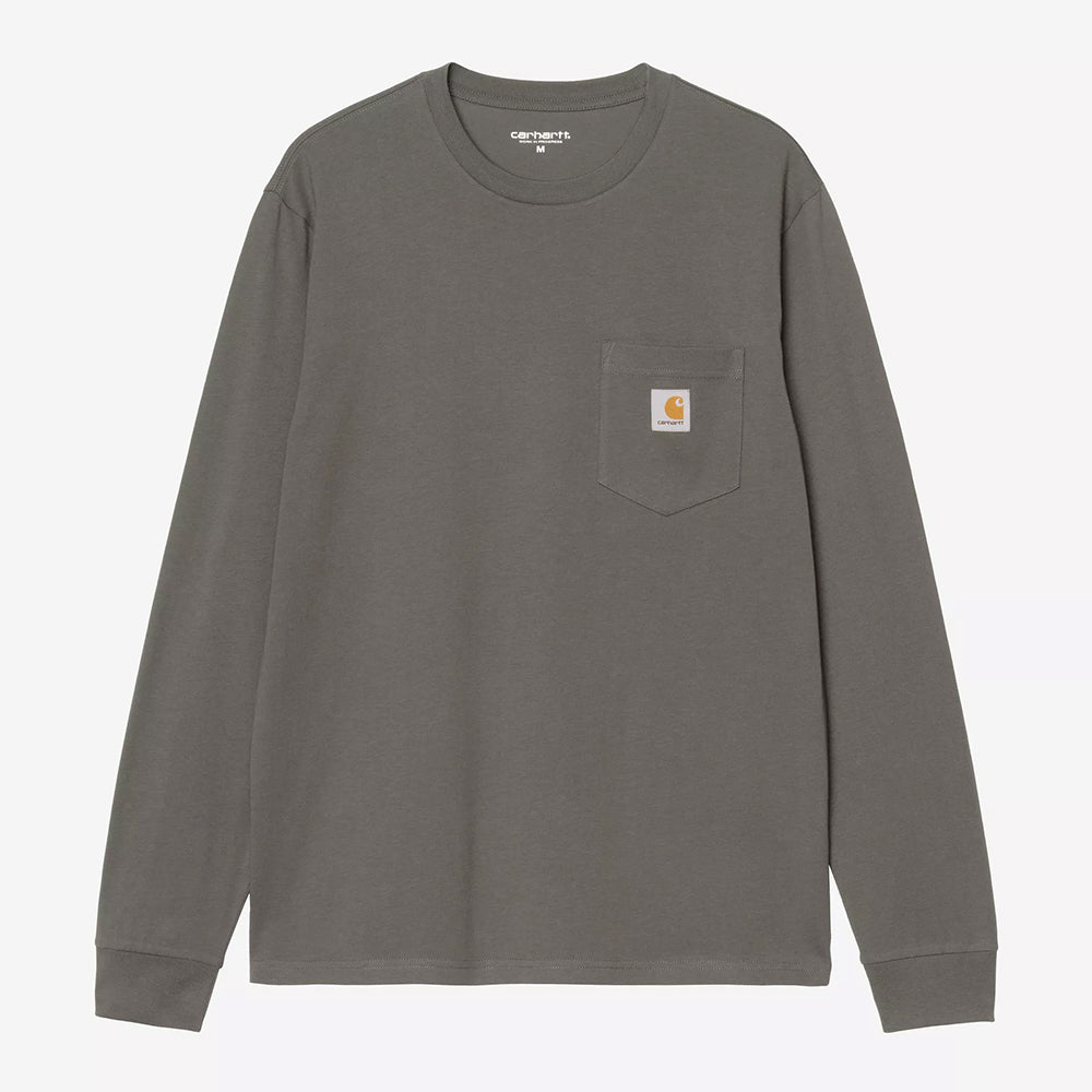 Carhartt WIP LS Pocket T-Shirt - Oxide Green