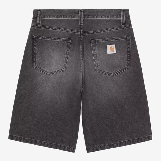 Carhartt WIP Landon Short - Black Worn Bleached