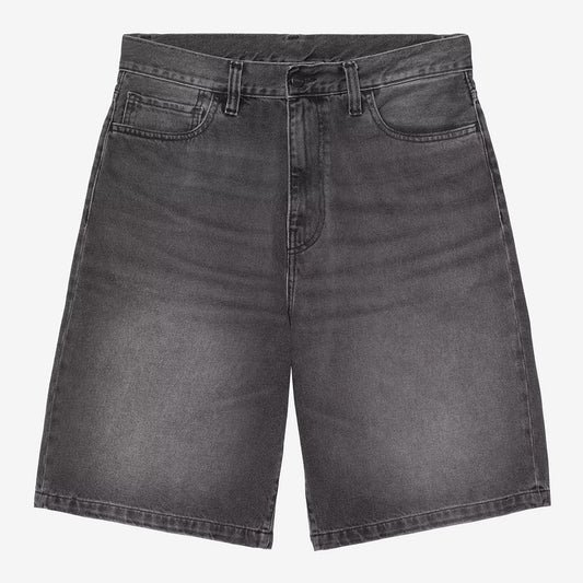 Carhartt WIP Landon Short - Black Worn Bleached
