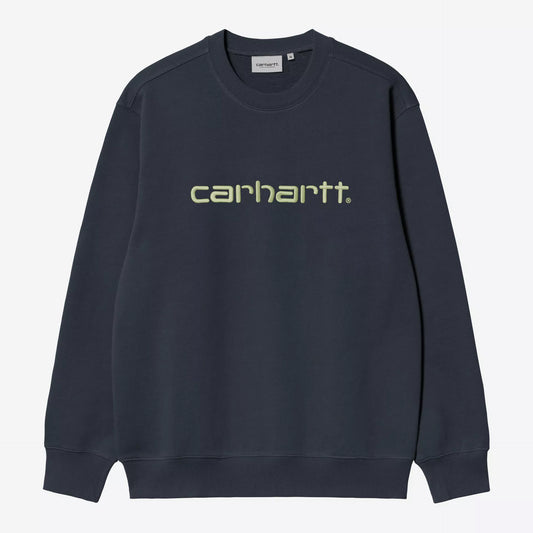 Carhartt WIP Carhartt Sweatshirt - Deep Night Gentle Green
