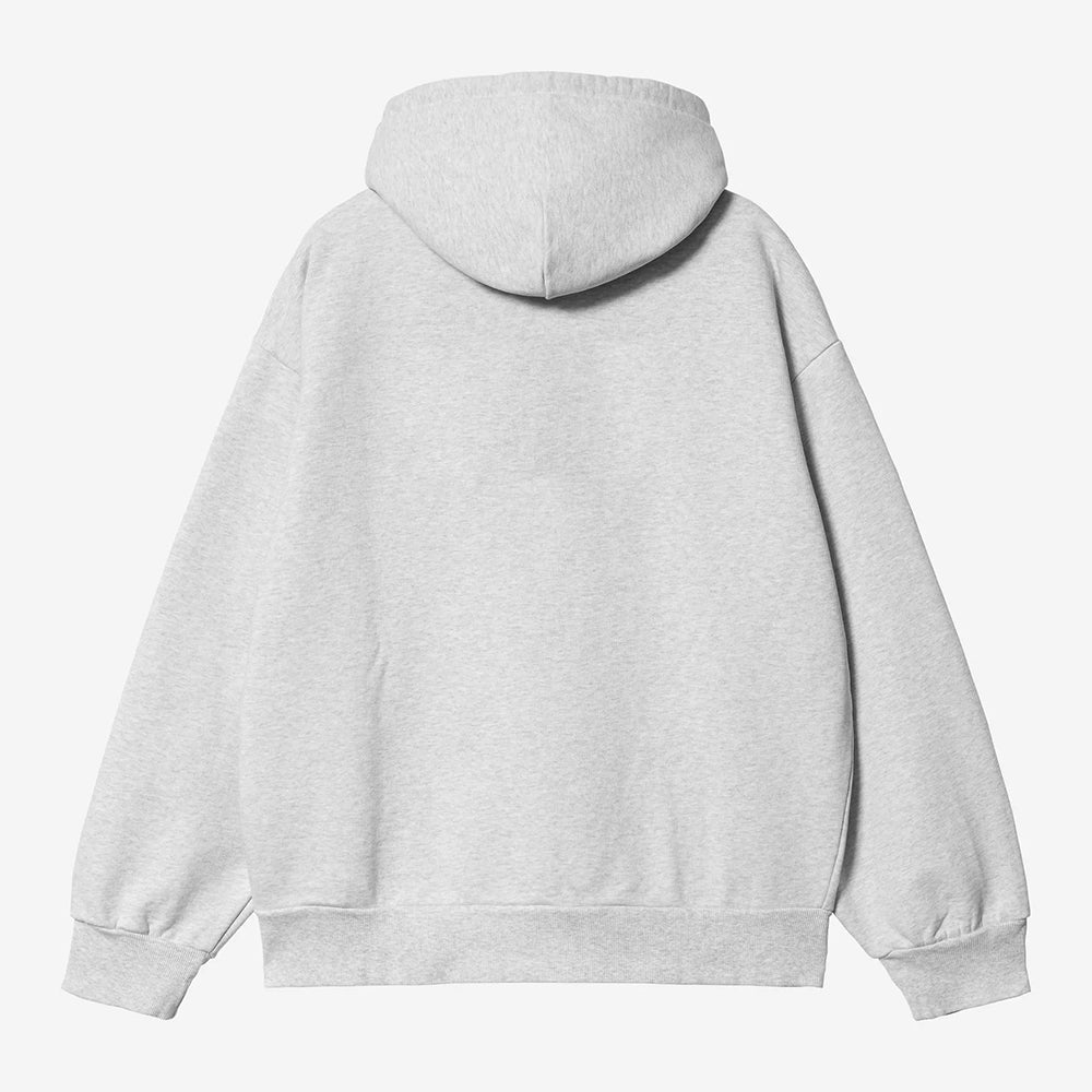 Carhartt WIP Hooded Carhartt Sweatshirt - Ash Heather Cozy Purple