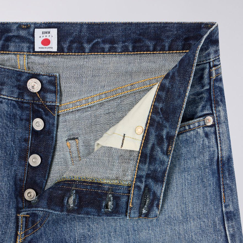 Edwin Regular Tapered Jean - Blue Dark Used Wash
