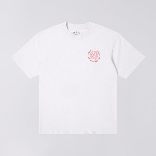 Edwin Music Channel T-Shirt - White Red
