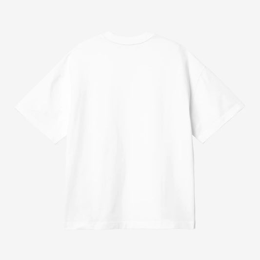 Carhartt WIP S/S Link Script Tee - White Black