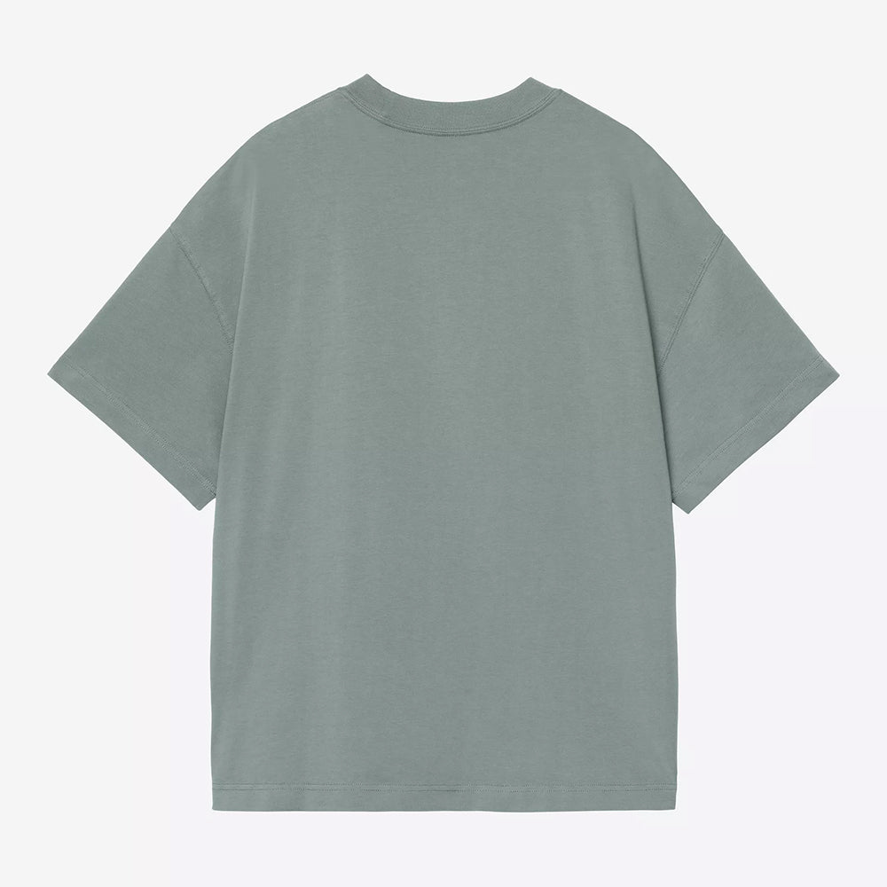Carhartt WIP S/S Link Script Tee - Velvet Green White