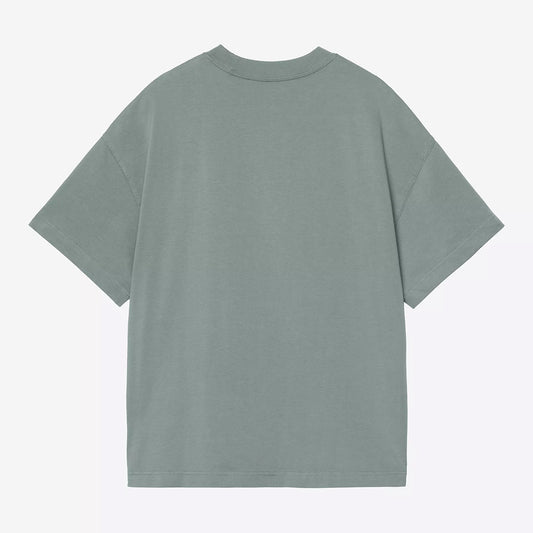 Carhartt WIP S/S Link Script Tee - Velvet Green White