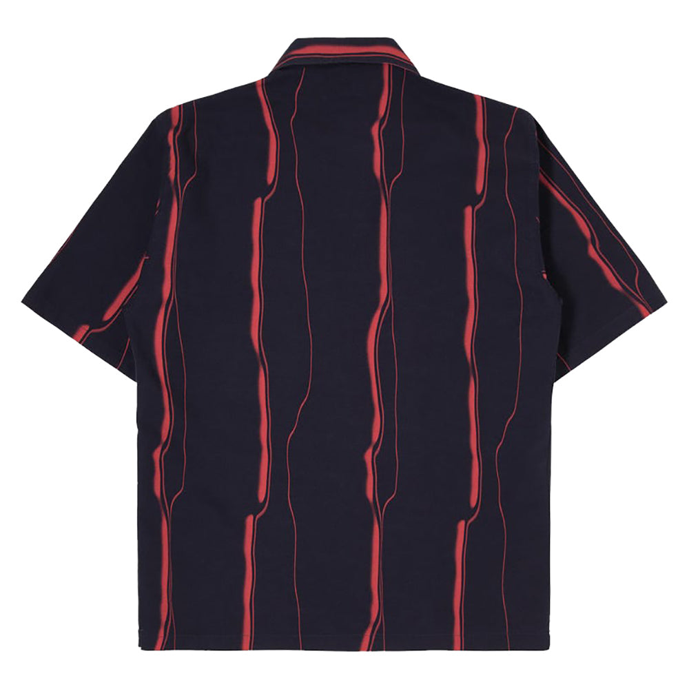 Edwin Mercury Stripes Shirt - Maritime Blue