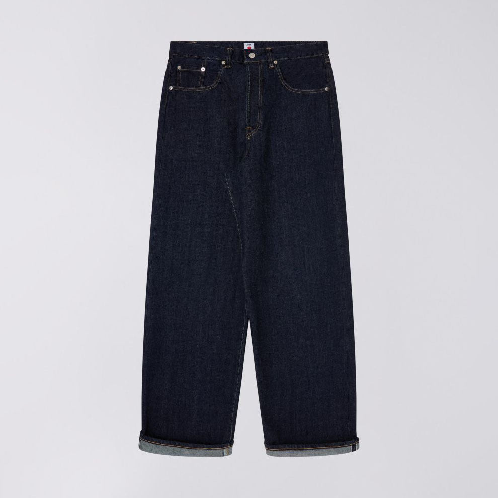 Edwin Selvage Denim Wide Pant - Blue Rinsed