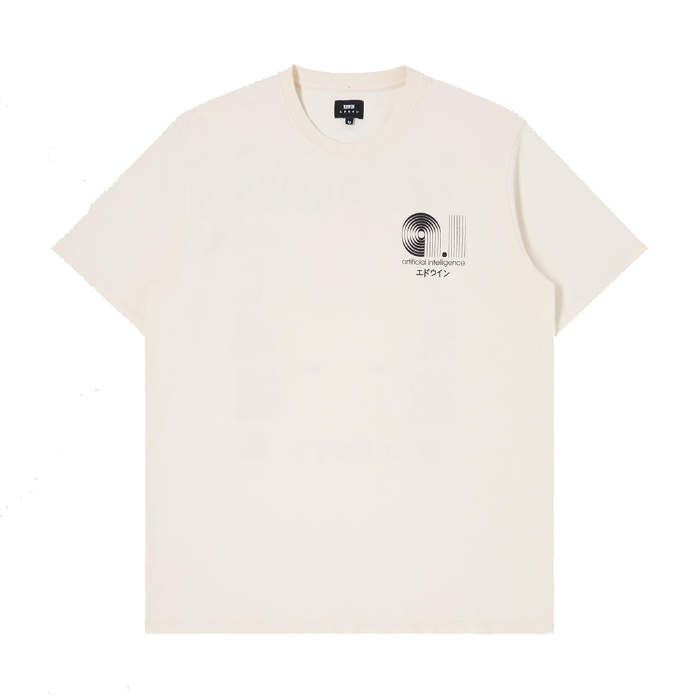Edwin Essays On Automatics T-Shirt - Whisper White