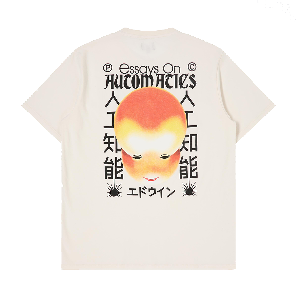 Edwin Essays On Automatics T-Shirt - Whisper White