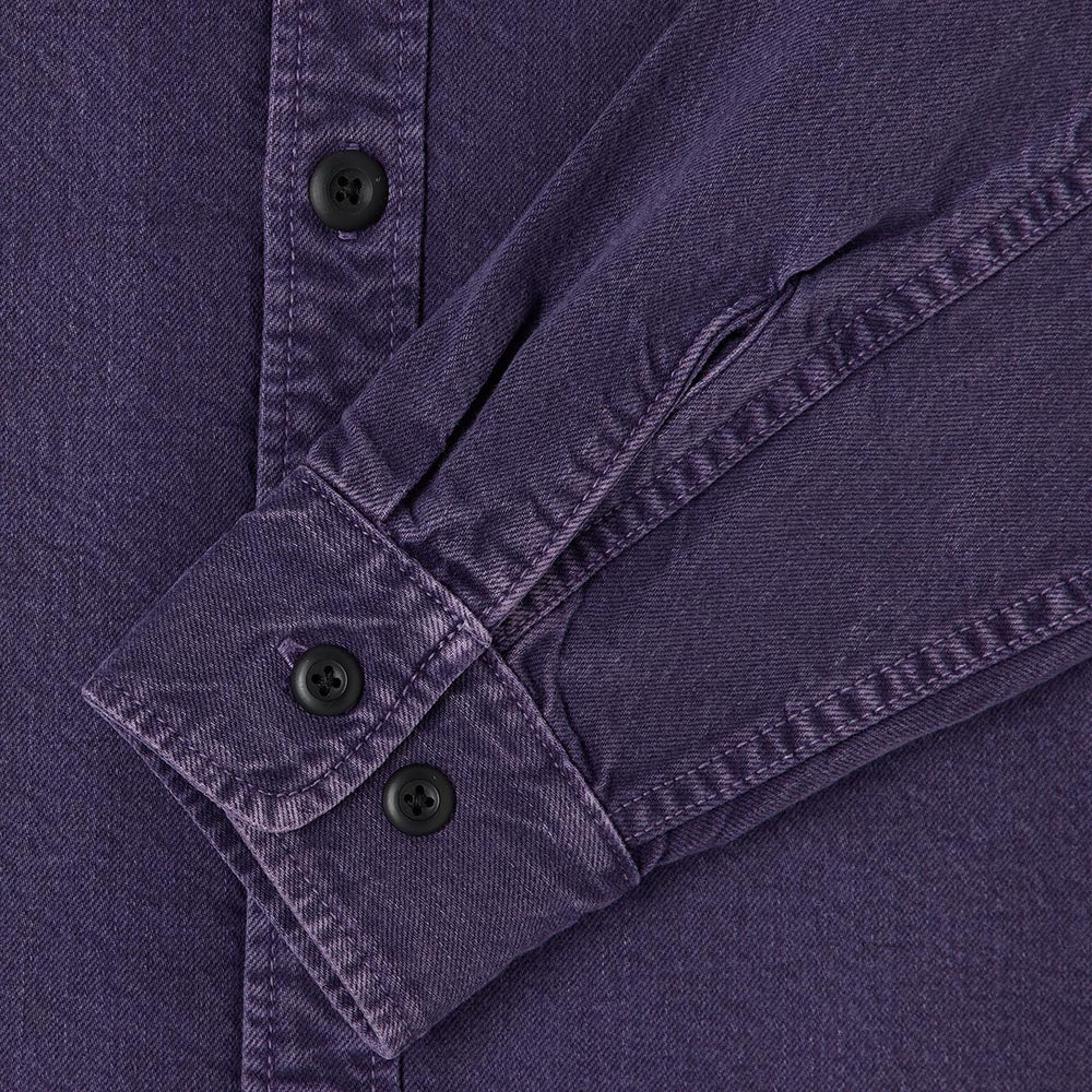 Edwin Sebastian LS Shirt - Purple Plumeria