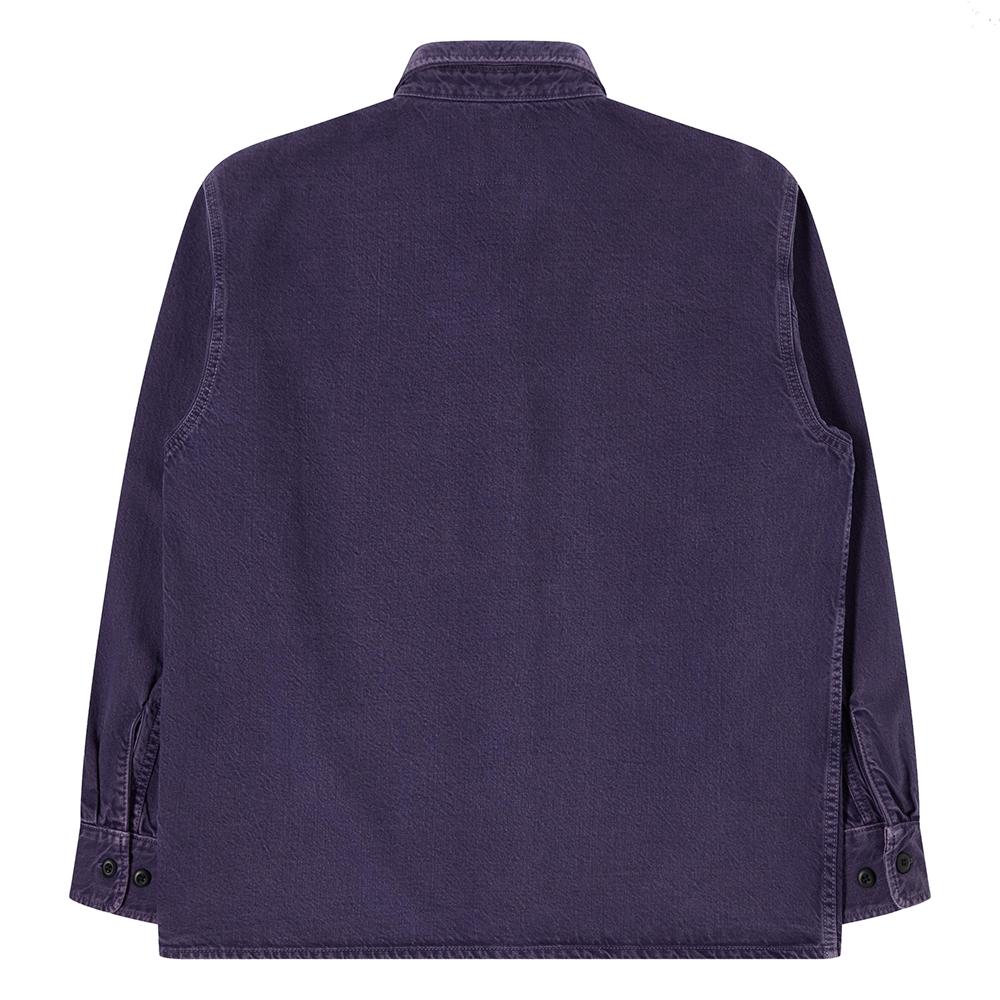 Edwin Sebastian LS Shirt - Purple Plumeria