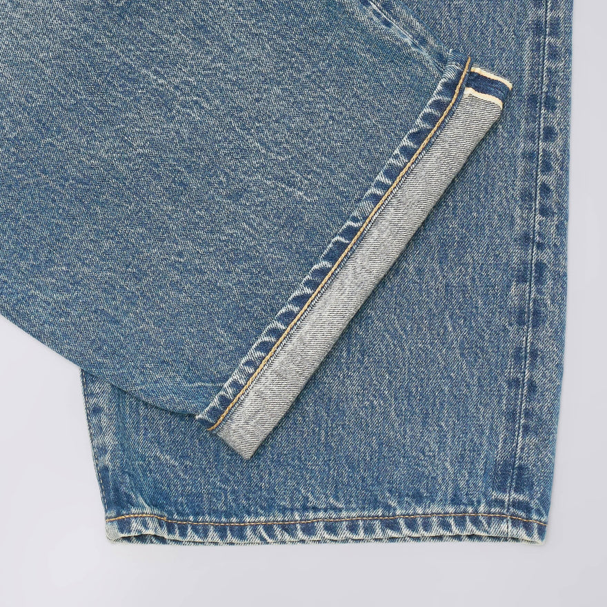 Edwin Wide Pant - Blue Mid Used