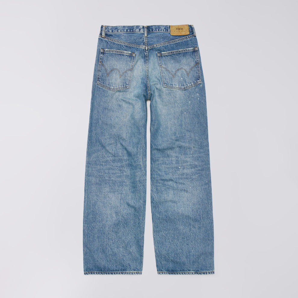 Edwin Wide Pant - Blue Mid Used