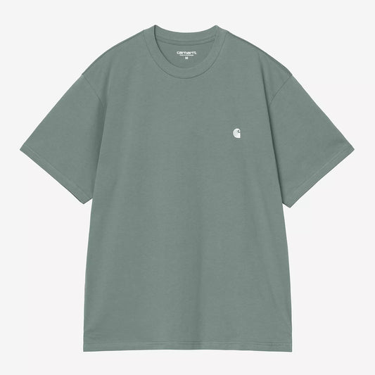 Carhartt WIP Madison T-Shirt - Velvet Green White