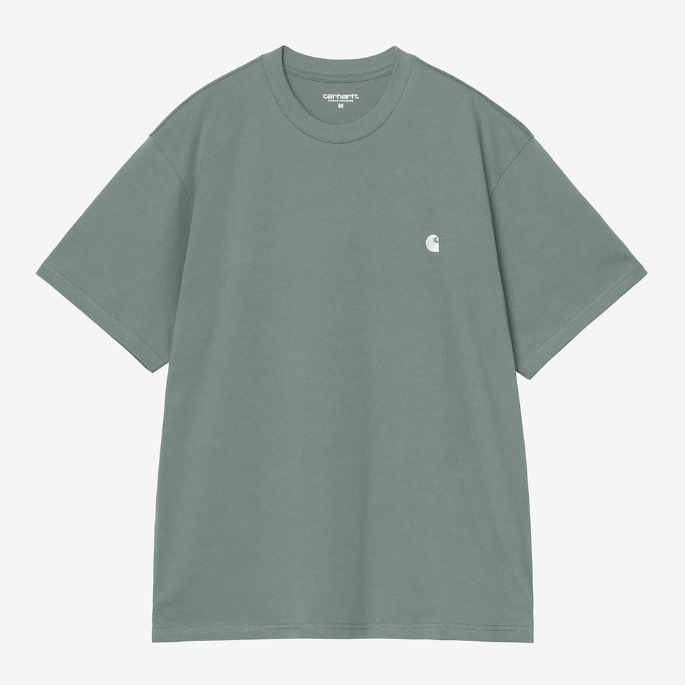 Carhartt WIP Madison T-Shirt - Velvet Green White