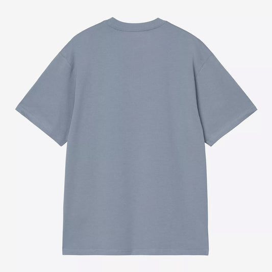 Carhartt WIP Madison T-Shirt - Velvet Blue White