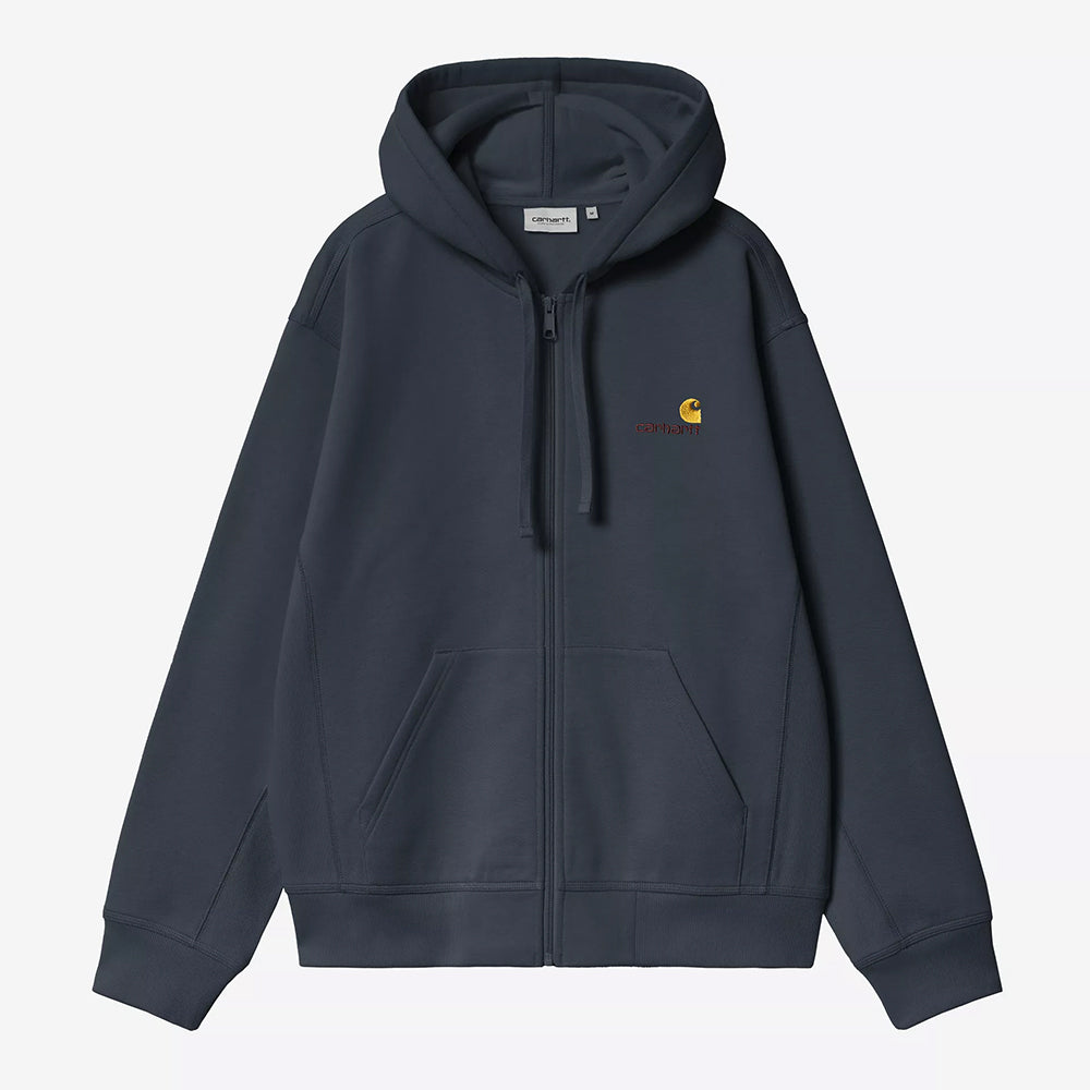 Carhartt WIP Hooded American Script Jacket - Deep Night