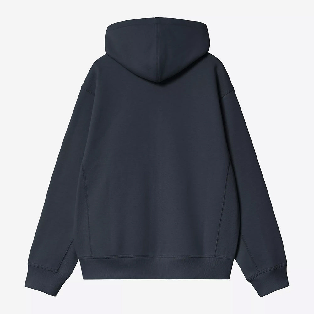 Carhartt WIP Hooded American Script Jacket - Deep Night