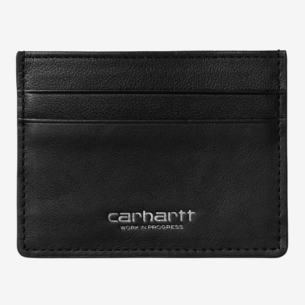 Carhartt WIP Vegas Cardholder - Black Silver
