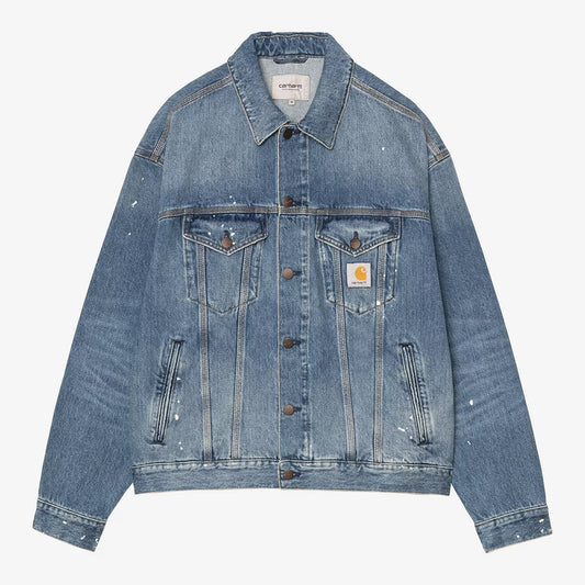 Carhartt WIP Helston Jacket - Blue Destroy