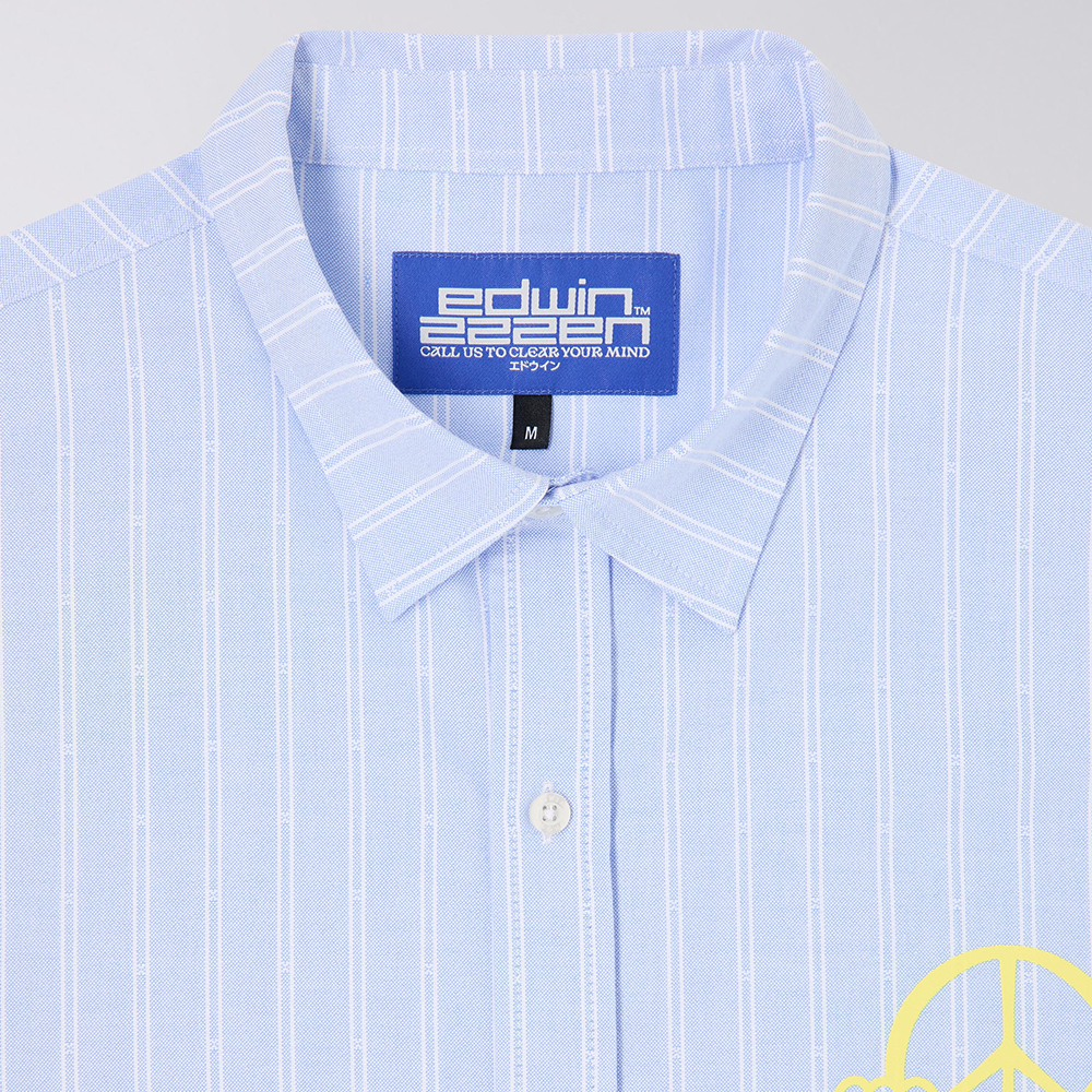 Edwin Sebastian Shirt - Blue White
