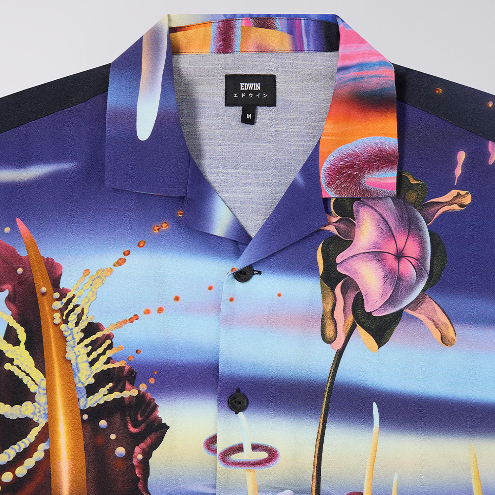 Edwin Temple Of Flora S/S Shirt - Multi
