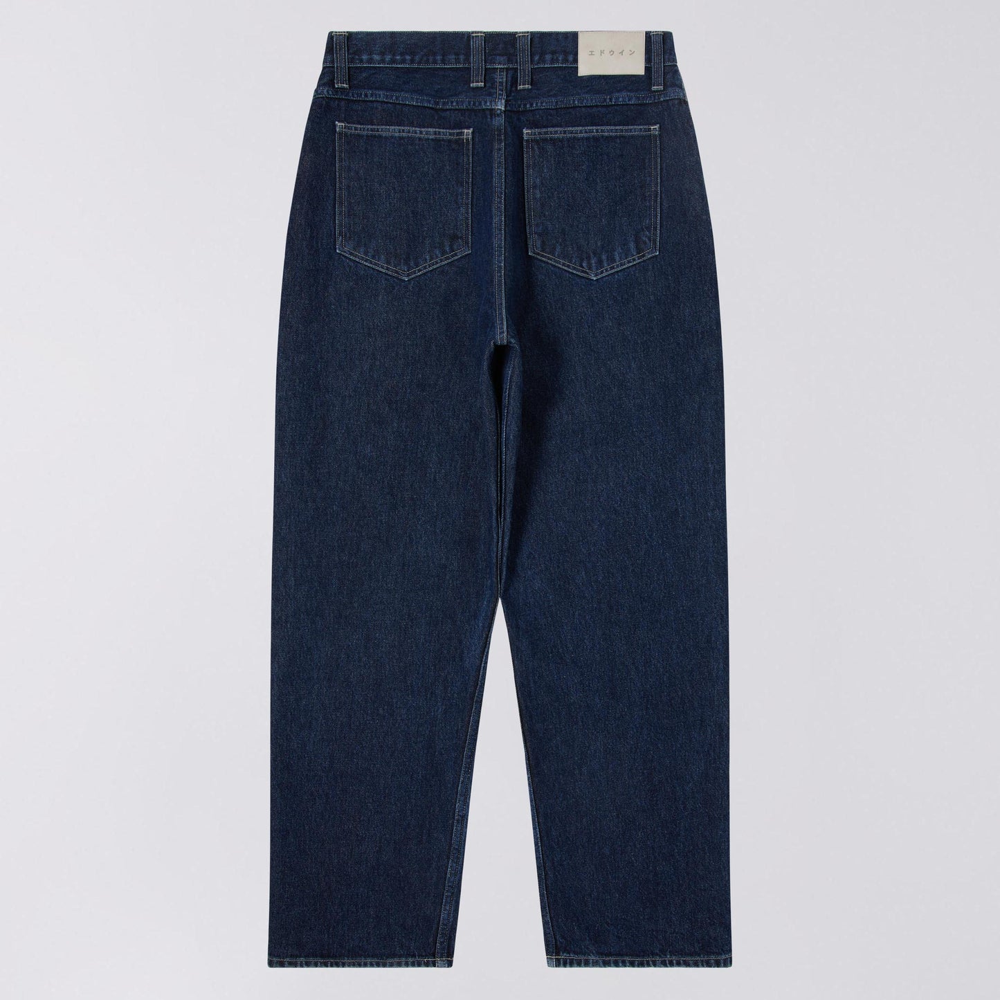 EDWIN MATRIX PANT - Blue Dk Marble Wash