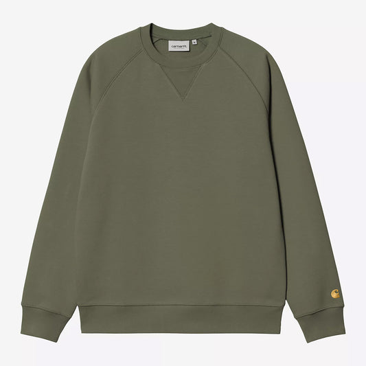 Carhartt WIP Chase Sweat - Leaf Gold
