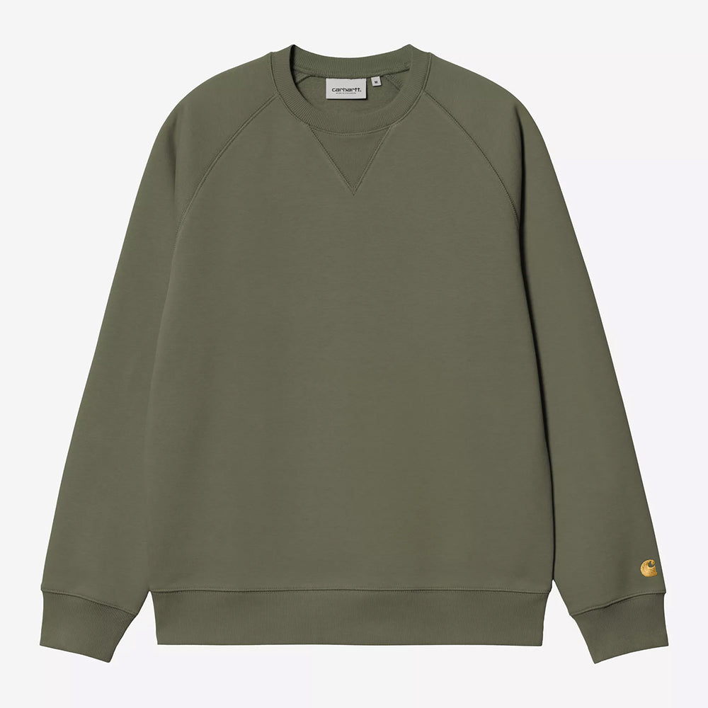 Carhartt WIP Chase Sweat - Leaf Gold