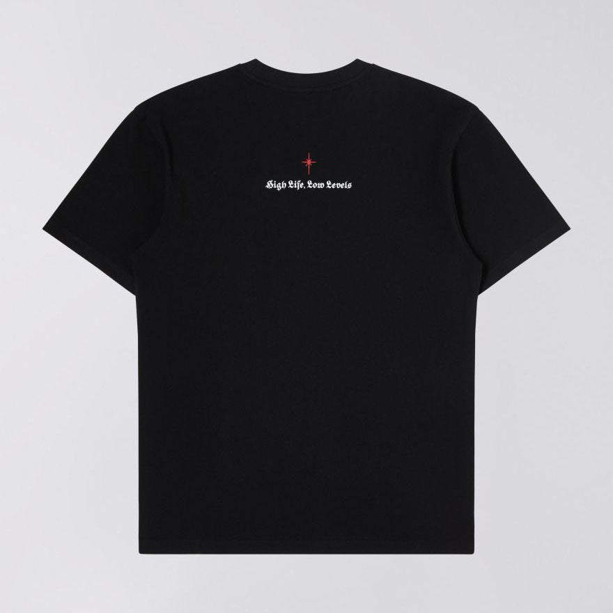Edwin High Life Low Levels Tee - Black