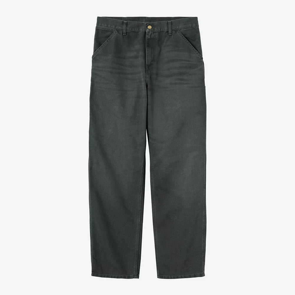 Carhartt WIP Single Knee Pant - Raven Stone Canvas