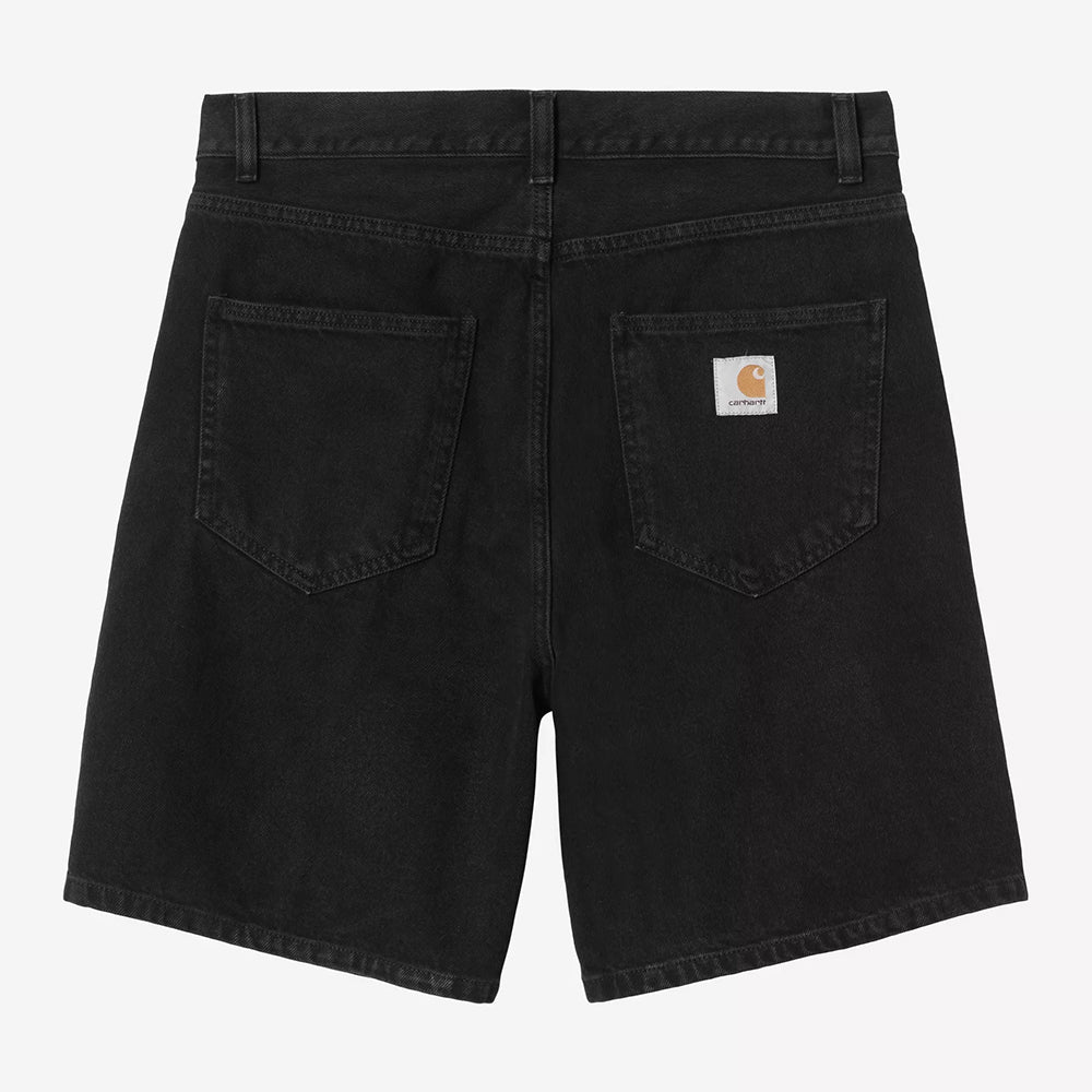 Carhartt WIP Nolan Short - Black Stonewashed