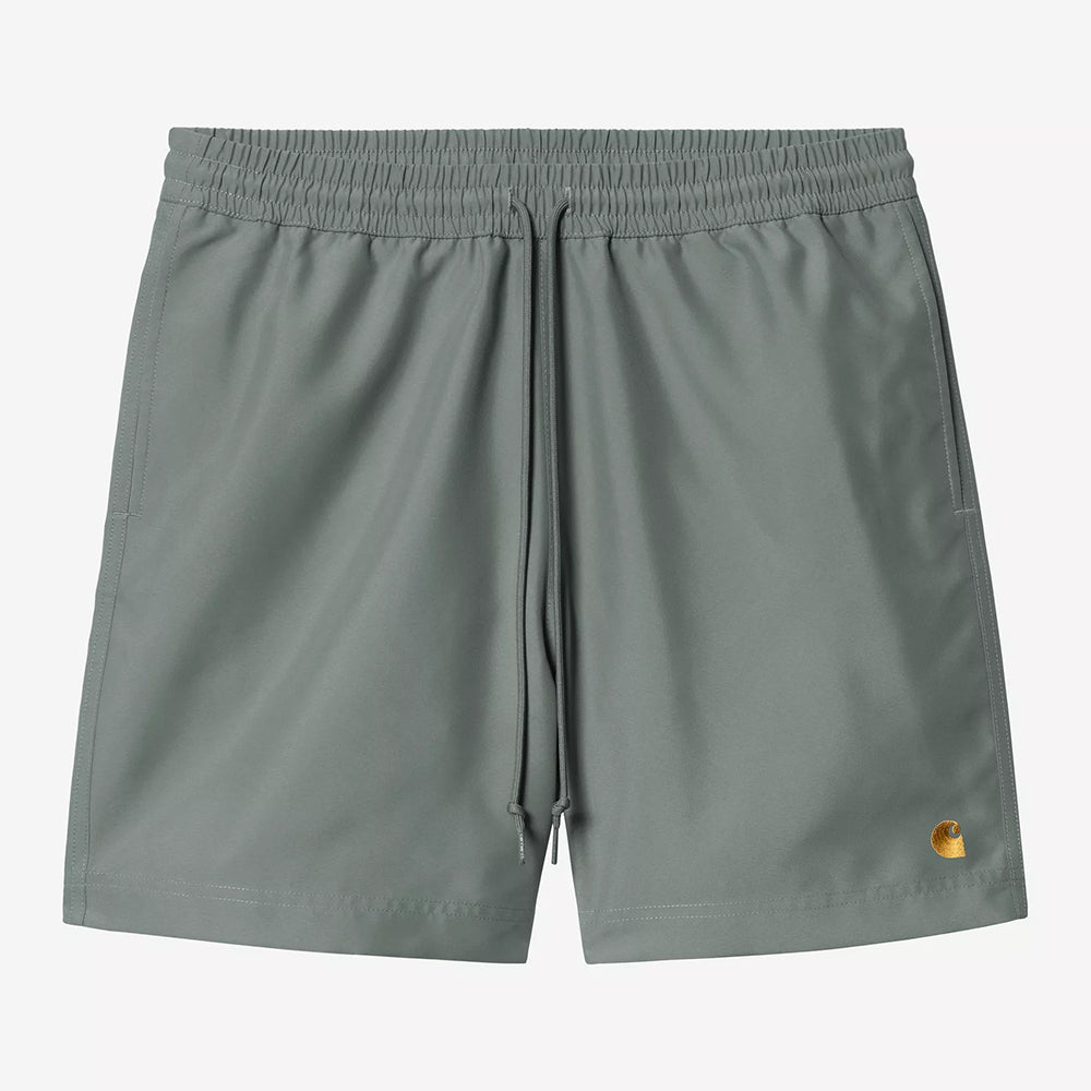 Carhartt WIP Chase Swim Trunks - Velvet Green Gold