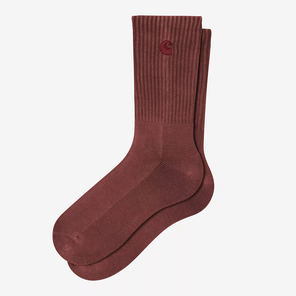 Carhartt WIP Hudson Socks - Marsala Chalk