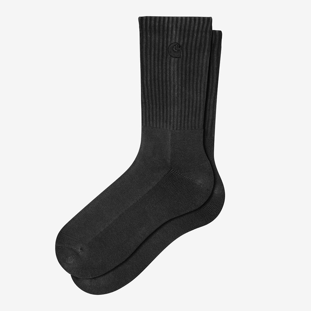 Carhartt WIP Hudson Socks - Black Chalk Wash