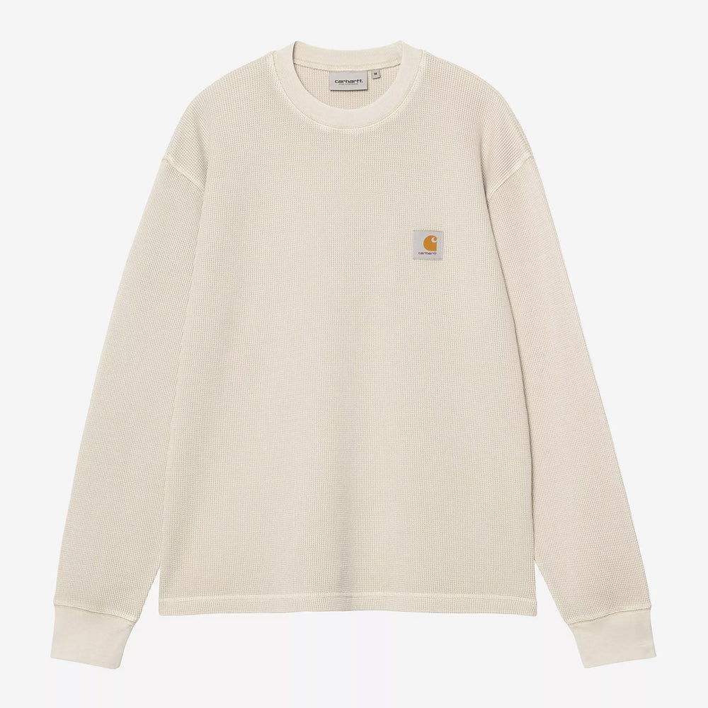 Carhartt WIP LS Vista Waffle T-Shirt - Fleur De Sel Gd