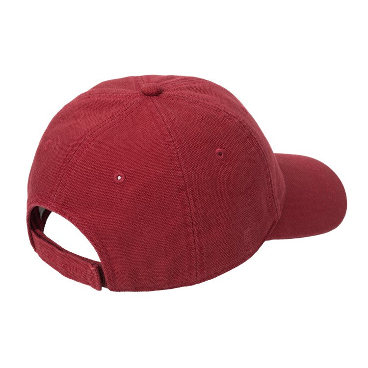 Carhartt WIP Selby Canvas Cap - Scarlett Stonewashed