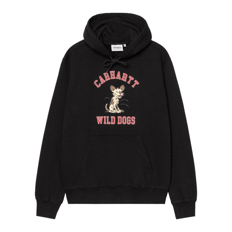 Carhartt WIP Hooded Wild Dog Sweat - Black