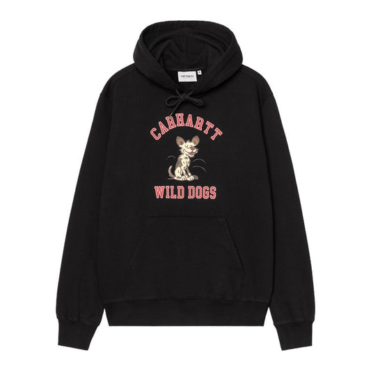 Carhartt WIP Hooded Wild Dog Sweat - Black