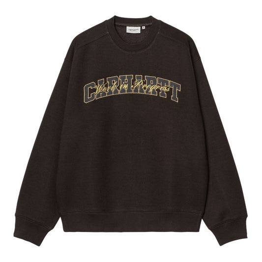 Carhartt WIP Big School Sweat - Tobacco