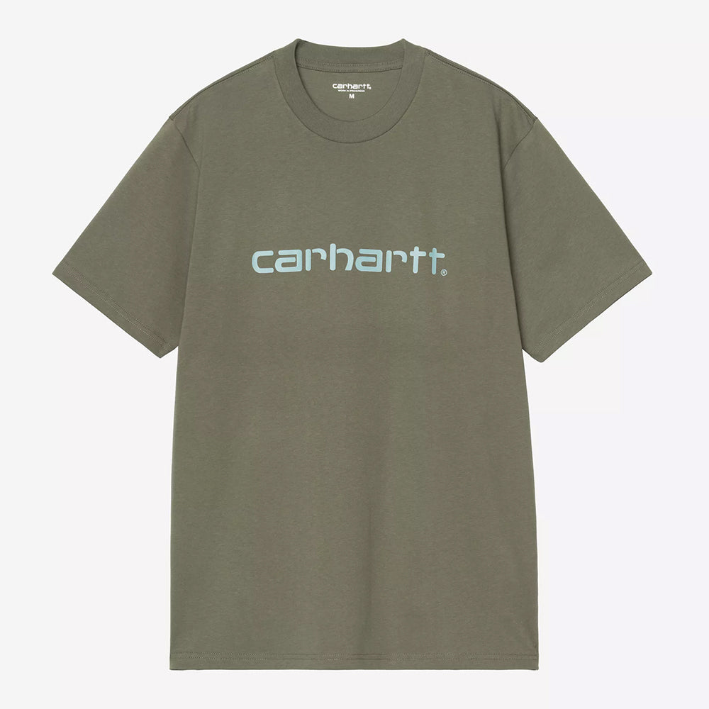 Carhartt WIP S/S Script T-Shirt - Leaf Tourmaline