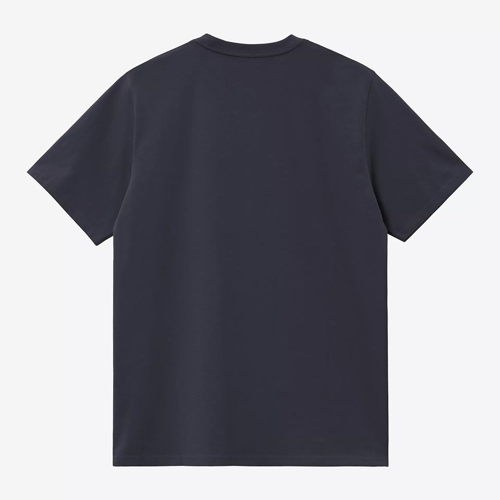 Carhartt WIP S/S Script T-Shirt - Dark Navy Dark Scarab