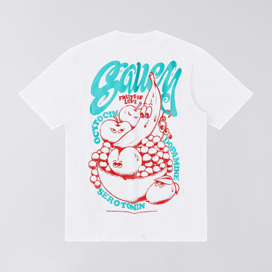 Edwin Fruits Of Love TS - White