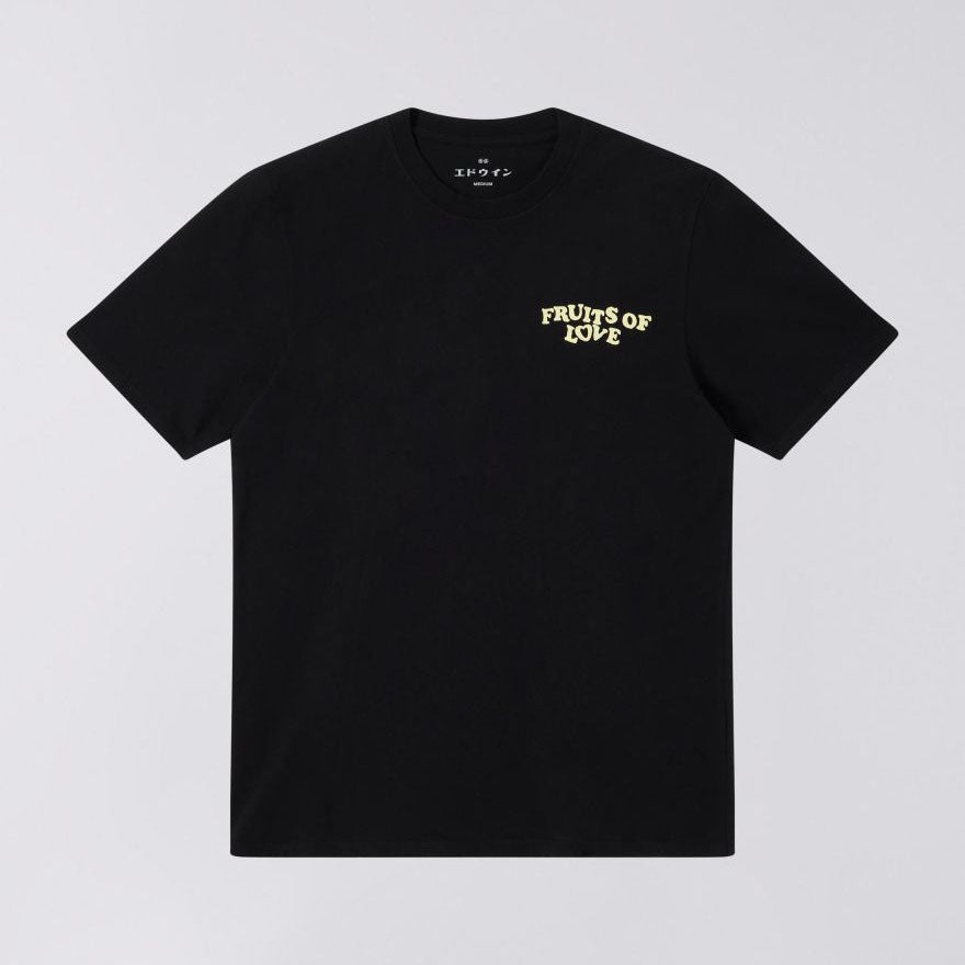 Edwin Fruits Of Love TS - Black