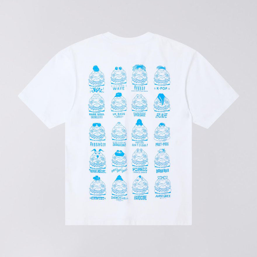 Edwin EMC Various TS - White Garment Washed