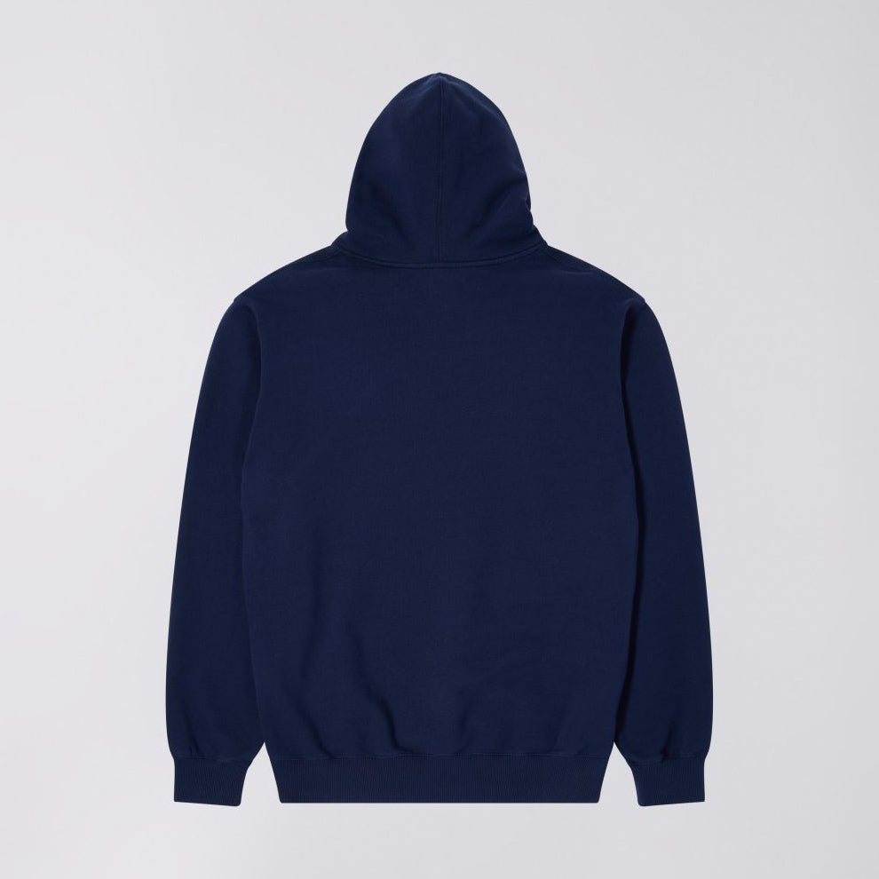 Edwin Sunset On Fuji San Hoodie - Maritime Blue