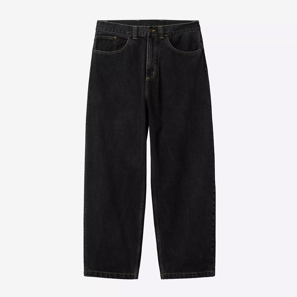 Carhartt WIP Brandon Pant - Black Stone Washed